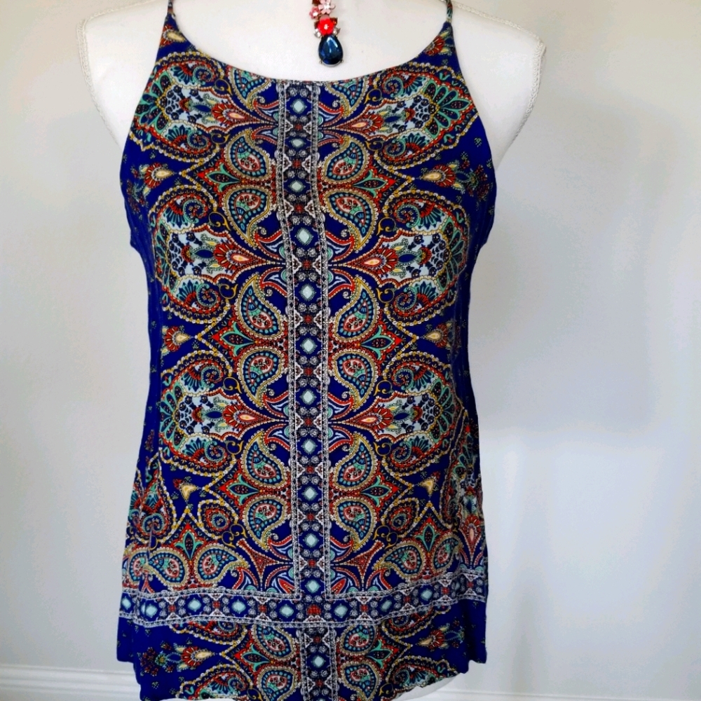 Adorable Hippie Chic Spaghetti Strap Top